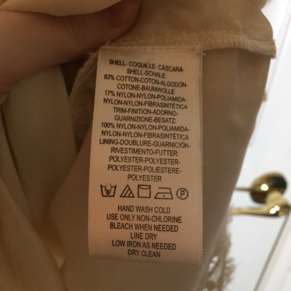 Free People White Dress Lace Shift Short Sleeve Boho Wedding Engagement Size 4 S - Picture 5 of 5